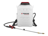Ψεκαστήρας πίεσης πλάτης, Μπαταρίας PARKSIDE PERFORMANCE® 20V »PRDSP 20-Li C2«, χωρίς μπαταρία και φορτιστή