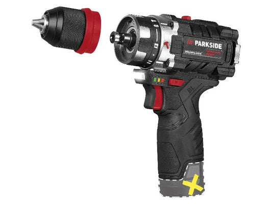 🛠 PARKSIDE PERFORMANCE® Κρουστικό Δράπανο Μπαταρίας 12V PSBSAP 12 A1
