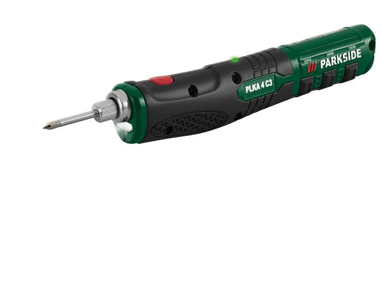 PARKSIDE Επαναφορτιζόμενο Κολλητήρι 4V PLKA 4 C3 – 470°C, USB-C, με Ενσωματωμένη Μπαταρία