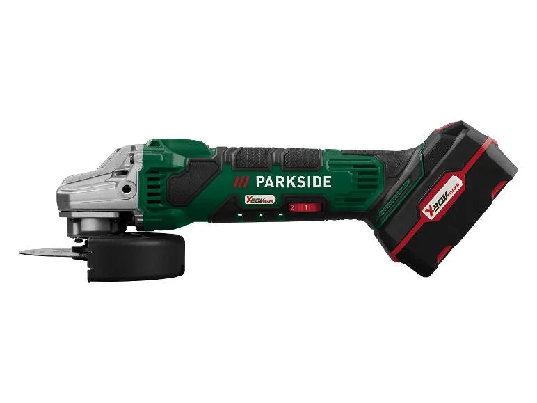 PARKSIDE® Γωνιακός τροχός Μπαταρίας 20 V / 4 Ah »PWSA 20-Li D4« σετ εκκίνησης, με μπαταρία και φορτιστή