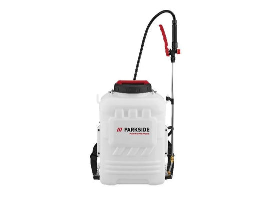 Ψεκαστήρας πίεσης πλάτης, Μπαταρίας PARKSIDE PERFORMANCE® 20V »PRDSP 20-Li C2«, χωρίς μπαταρία και φορτιστή
