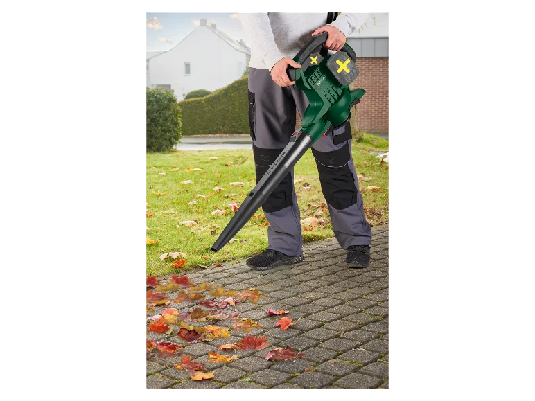 🌬 PARKSIDE® Σκούπα/Φυσητήρας Φύλλων Μπαταρίας 40V – PLSA 40-Li D3