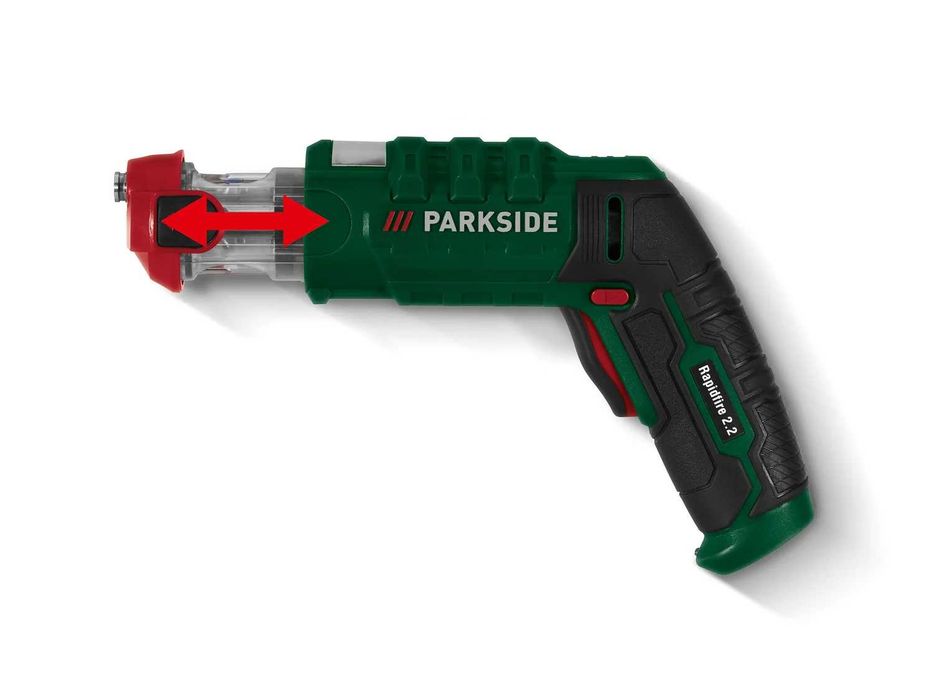 🔧 Parkside® Επαναφορτιζόμενο Κατσαβίδι 4V Rapidfire 2.2 — C