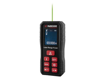 compare product PARKSIDE PERFORMANCE® Μετρητής αποστάσεων λέιζερ »PLEMP 75 A1«, με λειτουργία μνήμης